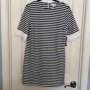 Black and White Sheath Dress